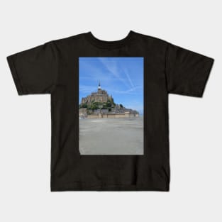 Mont Saint-Michel - the real castle inspiration for Tangled Kids T-Shirt